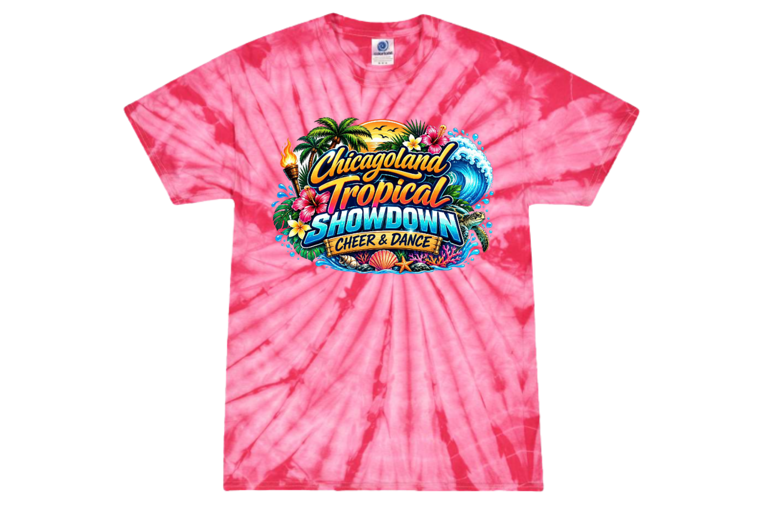 League of Spirit - Chicagoland Showdown Tie-Dye T-Shirt