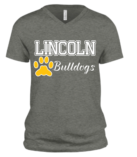 Stretchy T-Shirt - Lincoln Bulldogs Pride - Grey